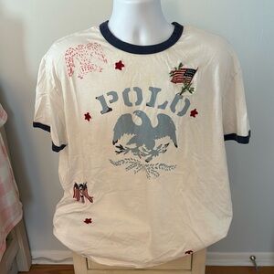 Beautiful banded printed and embroidered shirt